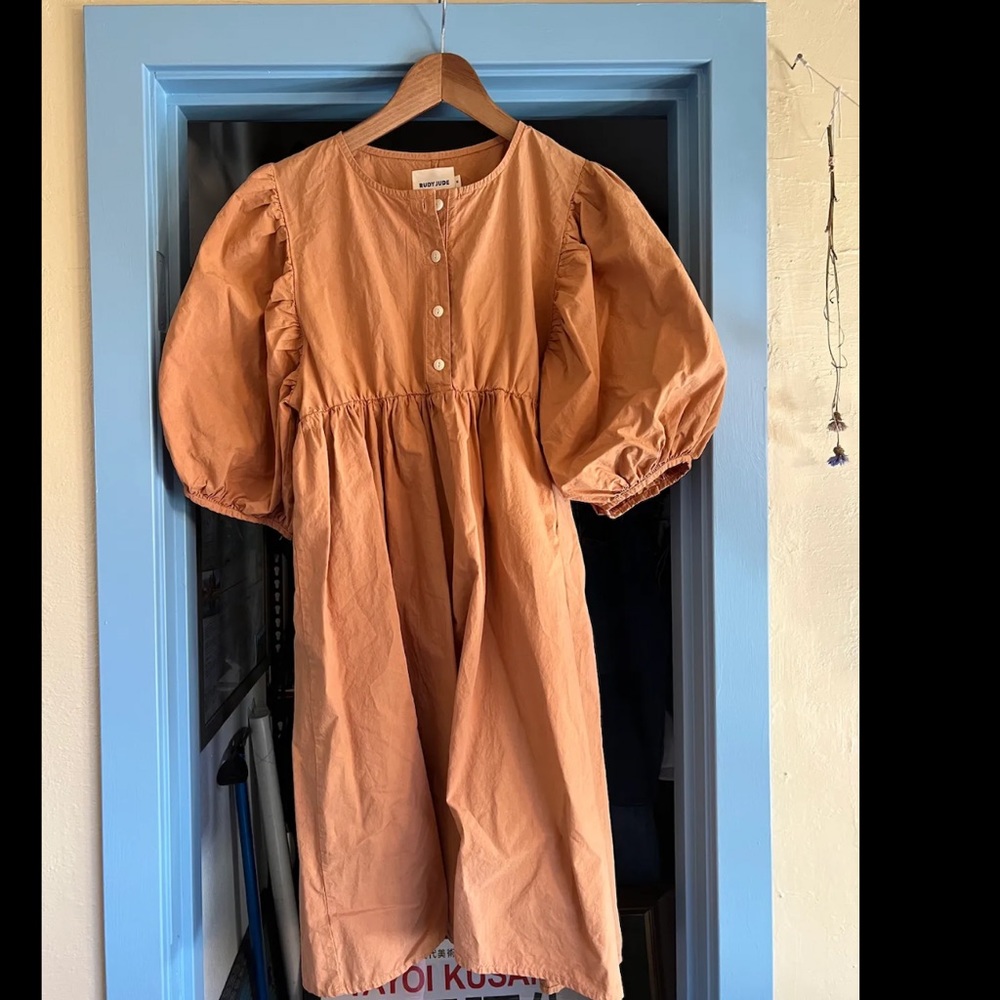 Rudy Jude Mini Sleep Dress in Terracotta